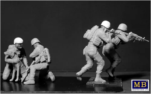 Vista 3 de Master Box NO Soldado Dejado Atrás - MWD Down 1/35 35181