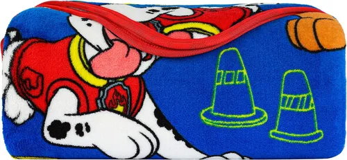 Vista 6 de Franco Ropa de cama infantil, manta de felpa supersuave para niños, 62 x 90 pulgadas, Patrulla Canina (Paw Patrol)