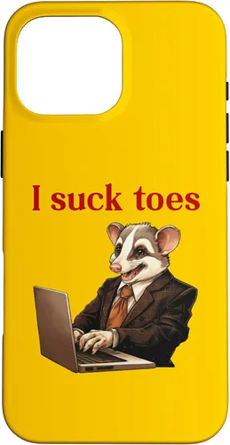 Vista 19 de Funda para iPhone 12 Pro Max Funny Feet Lover Lamiendo los dedos del pie Humor extraño I Chuck Toes
