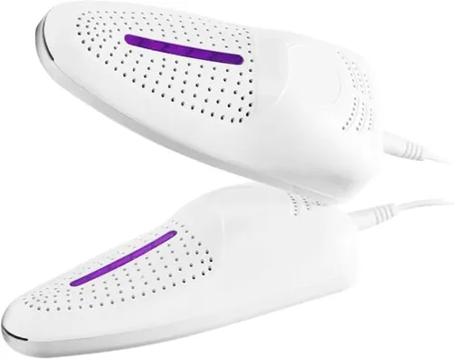 Vista 6 de Secador de botas de zapatos, secadora de calzado portátil con control automático de temperatura para estaciones lluviosas viajes de invierno