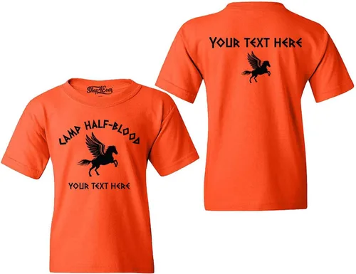 Vista 9 de shop4ever Camiseta para niños de Camp Half Blood Rosa (Azalea Pink)