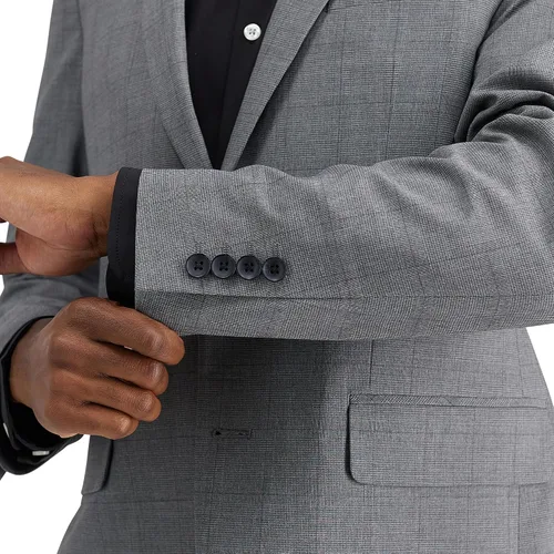 Vista 4 de Haggar Pantalón separado de traje ultra delgado elástico en 4 direcciones para hombre