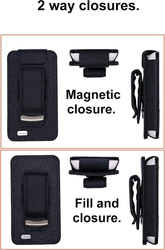 Vista 4 de Funda Premium (con clip para cinturón/cordón) para Dexcom G7 (negro)