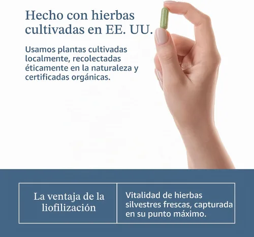 Vista 7 de Eclectic Institute Vitabiotic Immune Nuevo en cápsulas, 150 cápsulas vegetales sin OMG