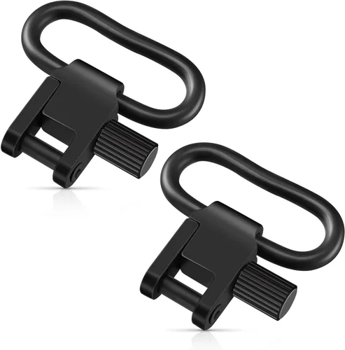 Vista 7 de VVAAGG Sling Swivel Mount 1 1.25 1.5 pulgadas dos puntos Sling fijación clips