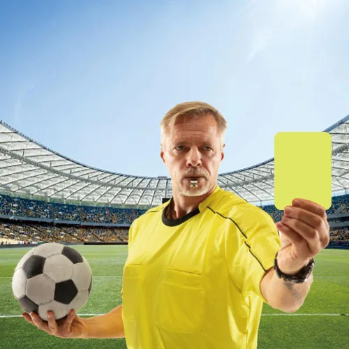 Vista 2 de Kit de tarjetas de penalización para oficiales deportivos de fútbol, tarjetas de árbitro para fútbol, fútbol, deportes, árbitro, juego de dos