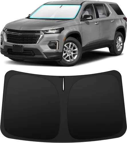 Vista 21 de INSAUTO Accesorios para parasol de parabrisas de ajuste personalizado para Acura RDX 2019-2026, parasol plegable para ventana delantera, reflector