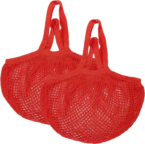 Vista 9 de Simple Ecology Bolsa de cuerda de doble asa de algodón orgánico resistente, Verde 2