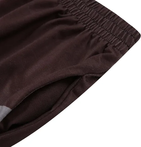 Vista 5 de Mylleure Pantalones deportivos holgados para mujer con bolsillos de cintura alta estampado de retazos deportivos pantalones deportivos de descanso