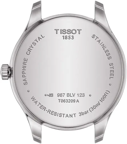 Vista 3 de Tissot Tradition T0632091105800 - Reloj de cuarzo para mujer esfera negra