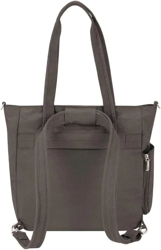 Vista 7 de Mochila convertible antirrobo Essentials, Humo, Mochila convertiblebolsa de mano