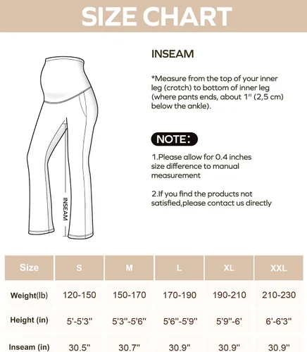 Vista 6 de Ewedoos Pantalones de maternidad pantalones de trabajo laterales fruncidos con bolsillos sobre el vientre, pantalones de vestir de embarazo