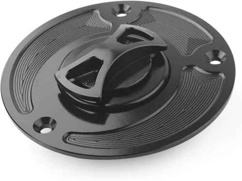 Vista 3 de Tapones de gasolina para motocicleta cubierta de llenado de combustible para Suzuki GSXR 600 750 1000 SV650S SV1000 GSXR 1300 2004-2013 negro