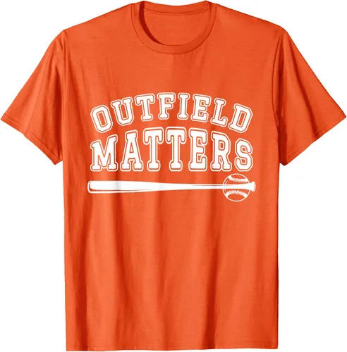 Vista 42 de Playing Baseball Outfield Matters - Camiseta Baseball Outfields Funny, Rojo