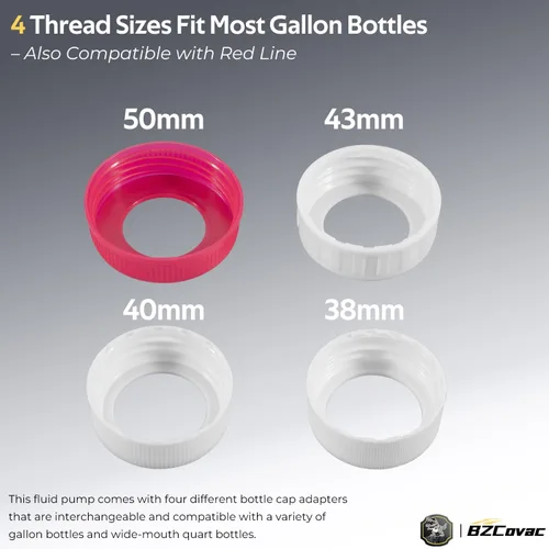 Vista 5 de Bomba de transferencia de aceite manual de 30 cc para botellas de galón y botellas de cuarto de galón de boca ancha - Transfiere aceite