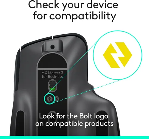Vista 2 de Receptor USB-A Bolt de Logitech
