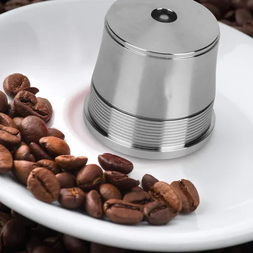 Vista 5 de Juego de cápsulas, piezas para cafetera, filtro de café reutilizable de acero inoxidable, filtros de cápsulas de café, accesorios para cafetera illy