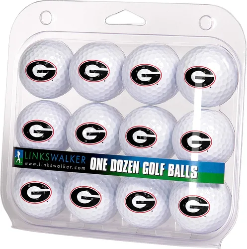Vista 64 de LinksWalker Bolas de golf universitarias 12 bolas de regalo, tamaño reglamentario, bolas de 2 piezas
