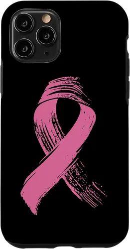 Vista 29 de iPhone 16 Cinta Rosa Cáncer de Mama - Estuche de Concientización sobre el Cáncer de Mama