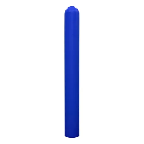 Vista 14 de Ideal Shield Cubierta roja de bolardo de seguridad de 1/4 pulgadas, 6 x 52 pulgadas, cinta de instalación incluida con funda para poste de bolardo