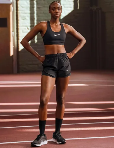 Vista 4 de Nike Pantalones cortos para correr Tempo Dri-FIT de tiro medio con forro corto para mujer