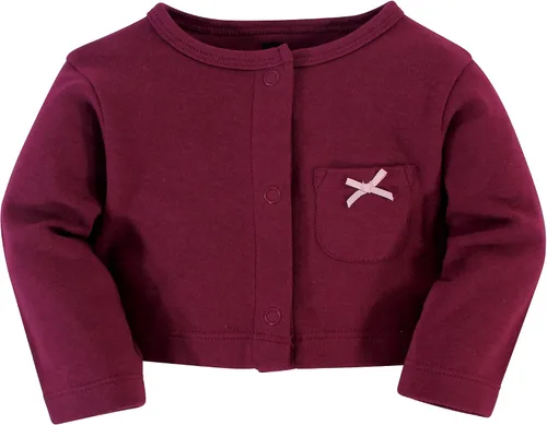 Vista 3 de Hudson Baby - Conjunto de vestido y cárdigan de algodón para niña