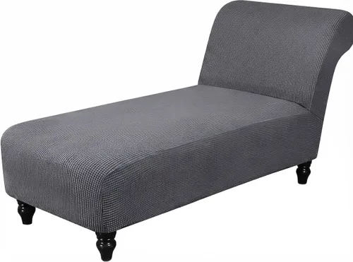 Vista 11 de Funda para tumbona sin brazos, fundas elásticas para silla de sala de estar, funda de diván sin brazos, fundas de interior para dormitorio, tela
