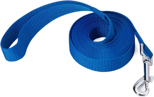 Vista 28 de Correa de entrenamiento de nailon resistente y duradera, cuerda de tracción de 1 pulgada de ancho, 6 pies de largo, para perros pequeños y medianos