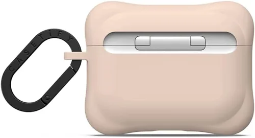 Vista 3 de CASETiFY Funda Ripple para Airpods Pro (3ª generación) con anillo - Avena