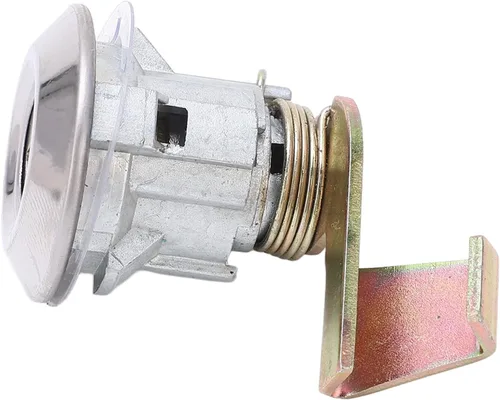 Vista 6 de Cerradura de puerta de combustible, tapa de combustible cilíndrica, cerradura de gas para puerta con 2 llaves 69511 32010 Reemplazo para Hilux