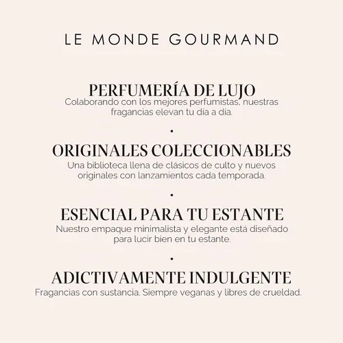 Vista 9 de Le Monde Gourmand Angel Soirée Eau de Parfum - 1 fl oz (30 ml) - Notas de perfume de lichia, malvavisco rosa, leche de rosa