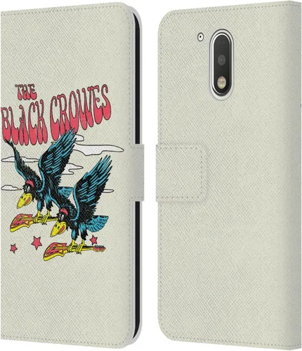 Vista 9 de Head Case Designs Funda de piel con licencia oficial de The Black Crowes Artwork Graphics para Motorola Moto G41