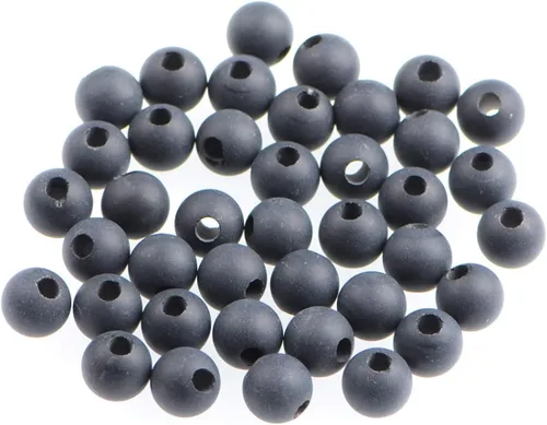 Vista 22 de AD Beads Cuentas de gema natural de 8 mm redondas sueltas con gran agujero de 2,5 mm, 40 piezas (turquesa africana)