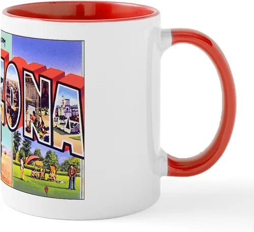 Vista 19 de CafePress ARIZONA Mugs Taza de café de cerámica de 11 oz (11.0 fl oz)