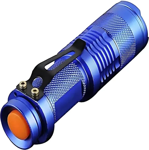 Vista 7 de Pocketman Paquete de 6, 7W 300LM SK-68 3 Modos Mini Linterna LED Antorcha Lámpara Táctica