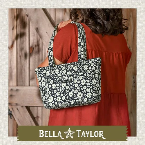 Vista 2 de Bella Taylor - Bolso pequeño, monederos ligeros de tela acolchada para mujer