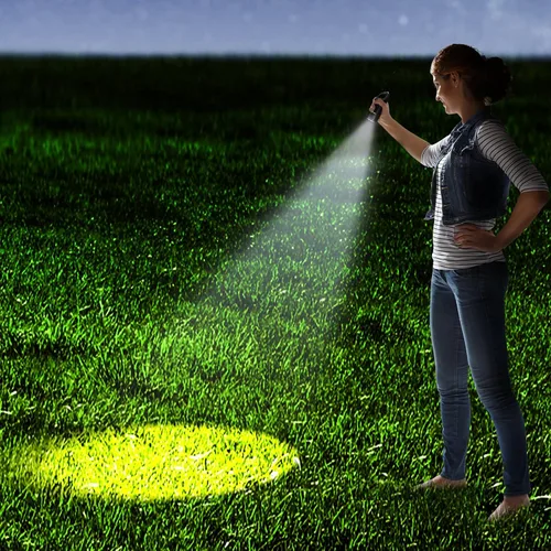 Vista 6 de Mudder Paquete de 4 linternas de manivela de mano con energía solar, linterna LED recargable de emergencia, equipo de supervivencia, antorcha
