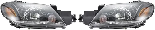 Vista 8 de Para Mitsubishi Outlander faro 2003 2004 lado del conductor para MI2502150 MN133515