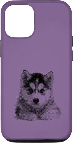 Vista 25 de Chic Husky Puppy for Dog Mom and Paw Parents Case for iPhone XR