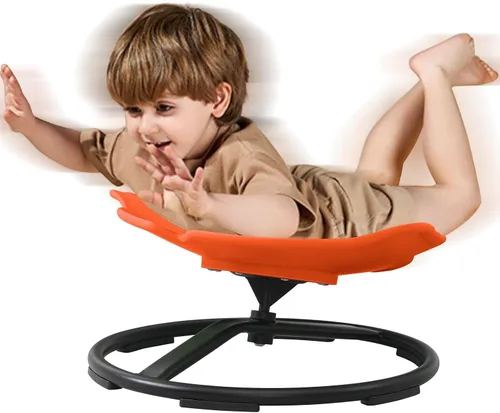 Vista 13 de Silla giratoria sensorial para niños autistas, juguete para sentarse y girar a partir de 3 años