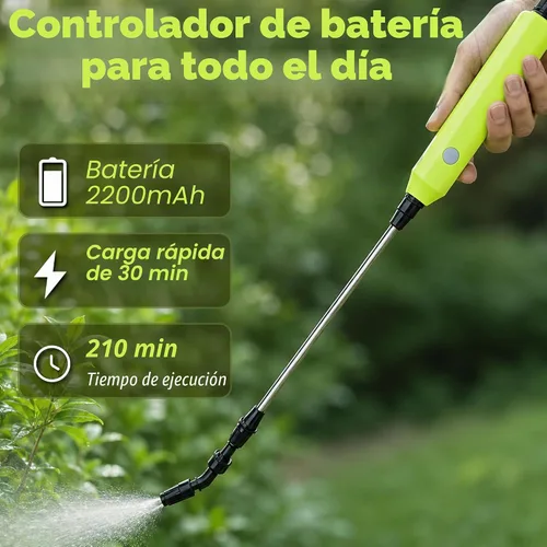 Vista 2 de Pulverizador de batería de 1.35 galones, pulverizador eléctrico con 3