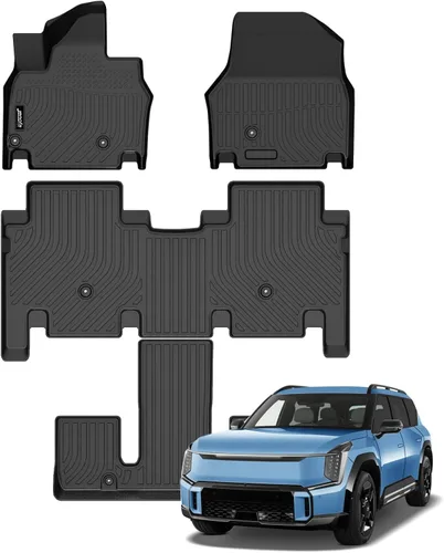 Vista 77 de Juego completo de tapetes de auto para todo tipo de clima, revestimiento automotriz para piso y maletero