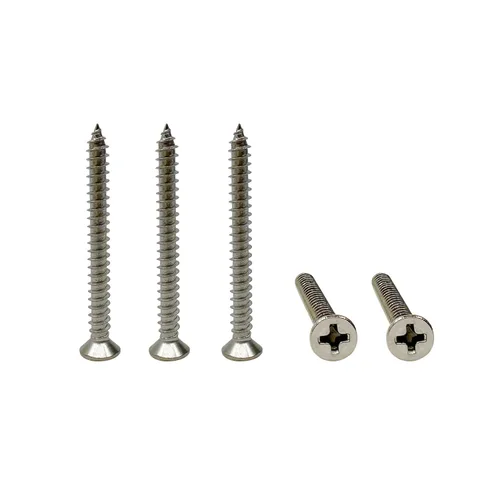 Vista 8 de Tornillos de madera M4x10mm, tornillo Phillips de cabeza plana de acero inoxidable, tornillo autorroscante de cabeza avellanada Phillips