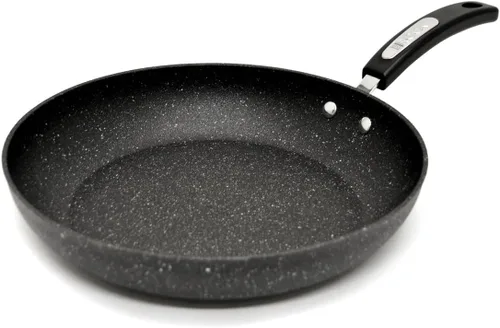 Vista 11 de Starfrit The Rock - Sartén antiadherente de 16 cm (6.5") para huevos - Aluminio forjado duradero - Apto para horno - Libre de PFOA - Fácil