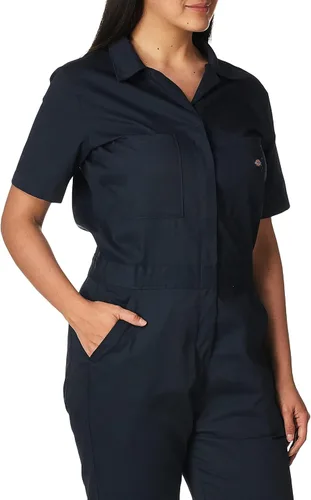 Vista 2 de Dickies - Overol flexible de manga corta para mujer