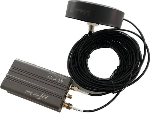 Vista 7 de CompuPort - Antena de disco omnidireccional 5G LTE MIMO con conectores macho SMA de doble diversidad con cables de 15 pies para módems inalámbricos