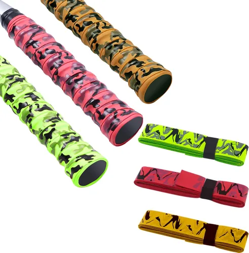 Vista 10 de GLL Cinta de agarre súper larga y transpirable, superabsorbente, antideslizante, absorbe el sudor, protección de asas para tenis, bádminton