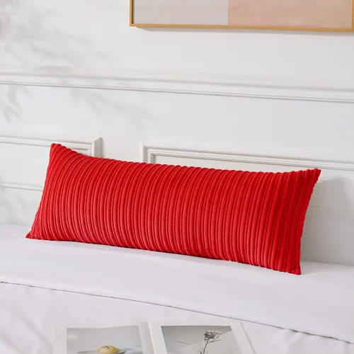 Vista 77 de UGASA - Fundas de almohada decorativas de terciopelo suave y sólidas de Navidad para sala de estar/sofá, 16 x 16 pulgadas, 2 unidades, color burdeos