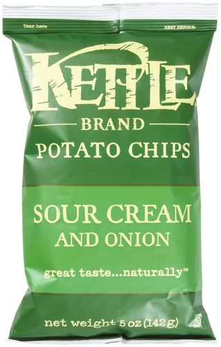 Vista 28 de Kettle Brand Papas Fritas, Backyard Barbeque Kettle Chips, Bolsa de Aperitivos, 1.5 Oz