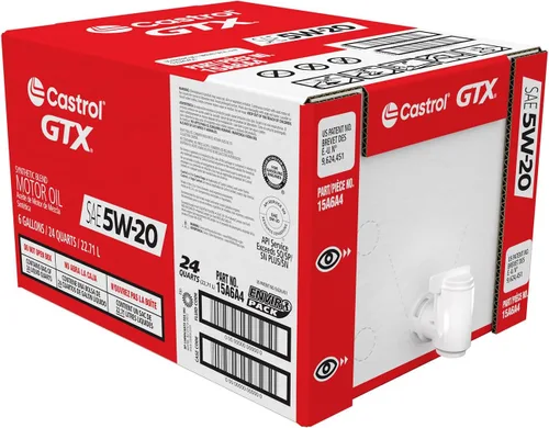 Vista 12 de Castrol GTX MAGNATEC 5W-30 Aceite de motor sintético completo, 5 cuartos de galón